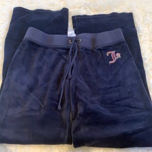 Juicy Couture Straight Leg Velour Pants sz S